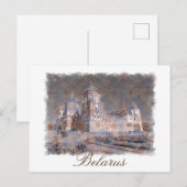 Postale Biélorussie Château de Mir Architecture Carte post (Devant / Derrière)