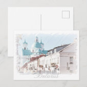 Postale Biélorussie Hrodna Grodno Architecture Carte posta (Devant / Derrière)