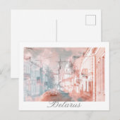 Postale Biélorussie Hrodna Grodno Architecture Carte posta (Devant / Derrière)