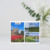 Postale Biélorussie Salutations Nature Architecture Carte  (Debout devant)
