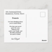 Postale Bits et pièces - Surreal Puzzle faces Carte postal (Dos)
