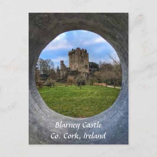 Postale Blarney Castle, Comté de Cork, Irlande Carte posta (Devant)