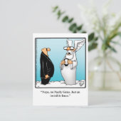 Postale Blessures amusantes et Humour de la foi Carte post (Debout devant)