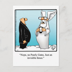 Postale Blessures amusantes et Humour de la foi Carte post