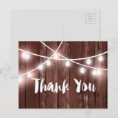 Postale Bois Rustique design arrière - plan, carte de reme (Devant / Derrière)