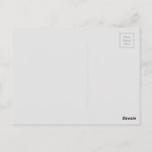 Postale Bois Rustique design arrière - plan, carte de reme (Dos)