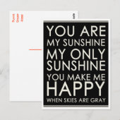 Postale Bonjour, Love Motivational Citation Vierge Carte p (Devant / Derrière)