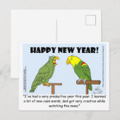 Postale Bonne année ! Carte (Devant / Derrière)