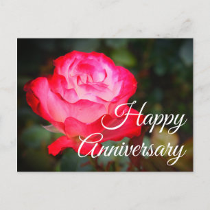 Postale Bonne Anniversaire Cherry Parfait Rose #3 Carte po