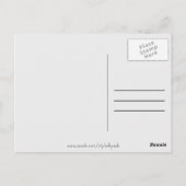 Postale Bonne Anniversaire Typographie de vélo Carte posta (Dos)