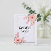 Postale Bonne carte bientôt (Debout devant)