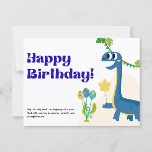 Postale Bonne carte d'anniversaire