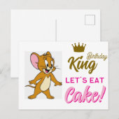 POSTALE BONNE CARTE D'ANNIVERSAIRE (Devant / Derrière)