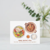 Postale Bonne carte de fête des mères (Debout devant)