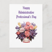 Postale Bonne Carte de remerciements des professionnels de (Devant)