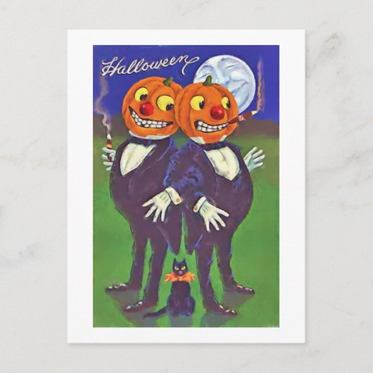 Postale Bonne carte Halloween (Devant)