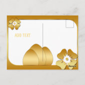 Postale Bonne carte Pâques mignonne (Dos)