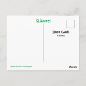 Postale Bonne chance de la carte PA-Post Scranton (Dos)