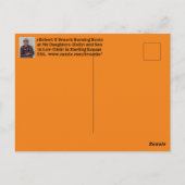 POSTALE BONNE RETRAITE BRÛLER VOTRE CARTE POST BOOTS (Dos)