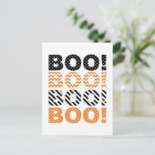 Postale Boo ! Carte Halloween (Debout devant)