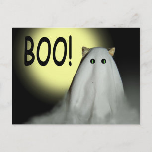 Postale Boo ! Carte Halloween