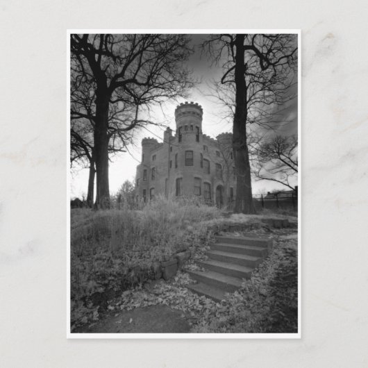 Postale Bougie fantôme, carte Armoire (Devant)