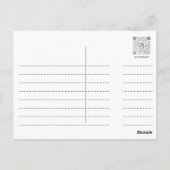 Postale Bouillon de nouilles à l'oeuf de canard - Carte po (Dos)