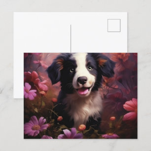 Postale Bouquet-kaart van Chiens Briefkaart