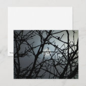 Postale Branchement Carte pour notes vide 2 (Devant / Derrière)