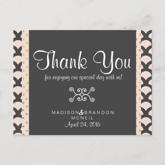 Postale Bright N Belle Carte de remerciements (Devant)