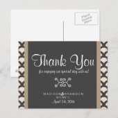 Postale Bright N Belle Carte de remerciements (Devant / Derrière)