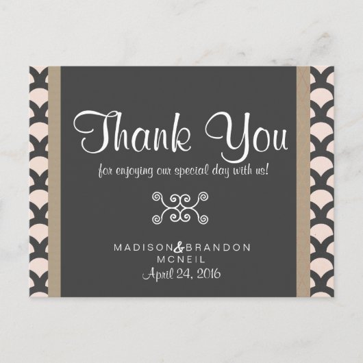 Postale Bright N Belle Carte de remerciements (Devant)