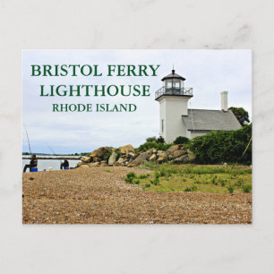 Postale Bristol Ferry Lighthouse, Rhode Island Carte posta