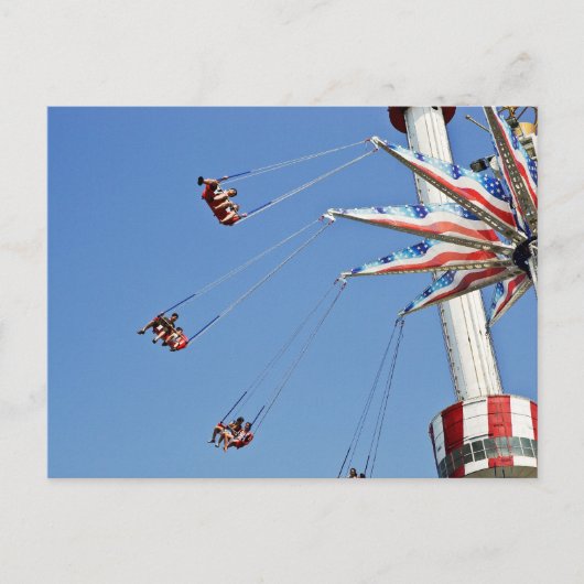 Postale Brooklyn Flyer - Luna Park, Coney Island carte pos (Devant)