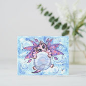 Postale Bubble Fairy Kitten Imaginaire Cat Art Carte posta (Debout devant)