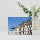 Postale Bucharest Central University Library vue carte pos (Debout devant)