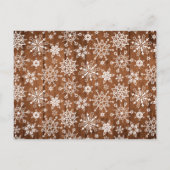 Postale Budget Retro Noël Rustic PHOTO Carte de voeux (Dos)