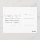 Postale Cactus carte de déménagement nous avons déplacé Mo (Dos)