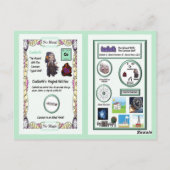 Postale Caelkoth - Carte de commerce césium (Dos)