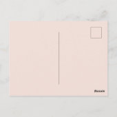 Postale Candy la girafe, Carte d'anniversaire (Dos)