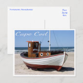 Postale Cape Cod, Provincetown, Massachusetts Carte postal (Devant / Derrière)