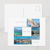 Postale Cape Town Afrique du Sud Table Mountain Carte post (Devant / Derrière)