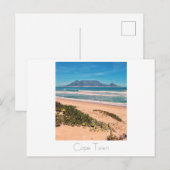 Postale Cape Town Afrique du Sud Table Mountain Carte post (Devant / Derrière)