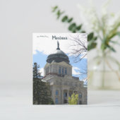 Postale Capitole de l'État du Montana Helena Montana Carte (Debout devant)