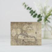 Postale Caraïbes - ancienne carte (Debout devant)