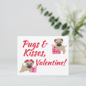 Postale Carlins et baisers Carte Saint-Valentin (Debout devant)