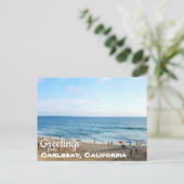 Postale Carlsbad State Beach California Coast Carte postal (Debout devant)