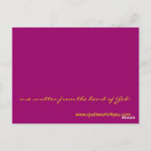 Postale Carte (Dos)