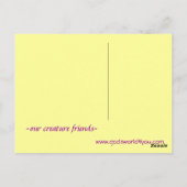 Postale   Carte (Dos)