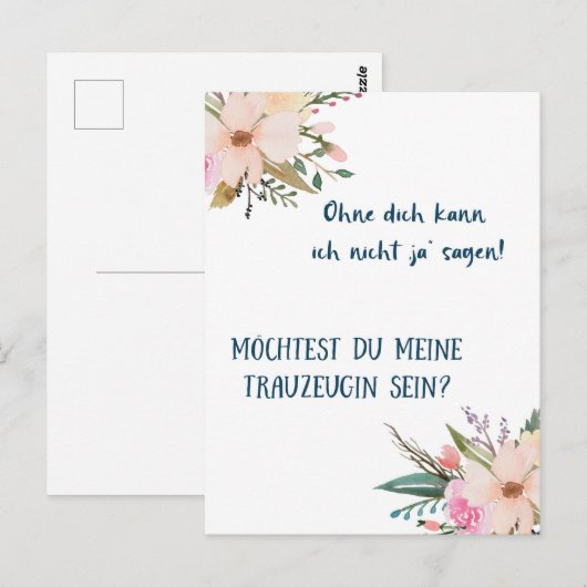 Postale Carte (Devant / Derrière)